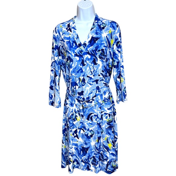 Sz Small Dana Buchman Long Sleeve Dress - Picture 2 of 7